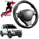 Black Samurai Segmented Steering Wheel Cover for Land Rover Defender 110 2020 - Current L663-1