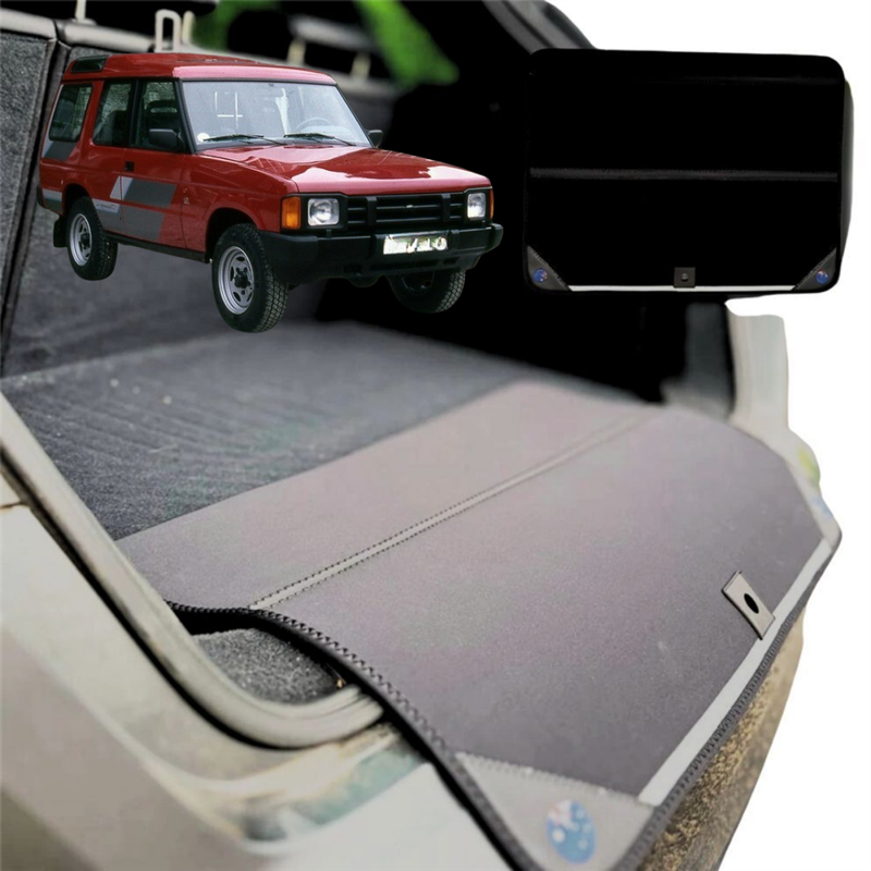 Rear Cargo Boot Bumper Protector for Land Rover Discovery 1989 - 1998 (Series I/D1) - XL (98 x 55) - Black