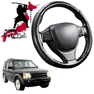 Black Samurai Segmented Steering Wheel Cover for Land Rover Discovery 2004 - 2009 (D3)