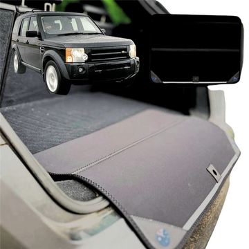 Rear Cargo Boot Bumper Protector for Land Rover Discovery 2004 - 2009 (D3) - Standard (72 x 55) - Black