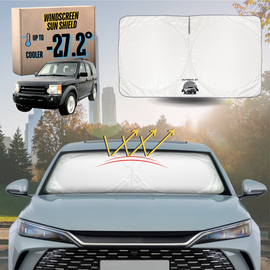 Front Windscreen Sun Shade for Land Rover Discovery 2004 - 2009 (D3) - Standard 150 x 85 cm