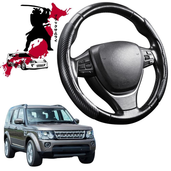 Black Samurai Segmented Steering Wheel Cover for Land Rover Discovery 2009 - 2017 (D4)