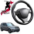 Black Samurai Segmented Steering Wheel Cover for Land Rover Discovery 2017 - Current (D5)-1