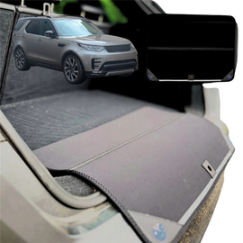 Rear Cargo Boot Bumper Protector for Land Rover Discovery 2017 - Current (D5) - XL (98 x 55) - Black
