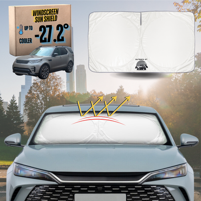 Front Windscreen Sun Shade for Land Rover Discovery 2017 - Current (D5) - Standard 150 x 85 cm
