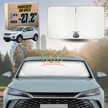 Front Windscreen Sun Shade for Land Rover Discovery Sport 2014 - 2019 L550 - Standard 150 x 85 cm