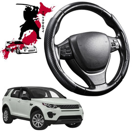 Black Samurai Segmented Steering Wheel Cover for Land Rover Discovery Sport 2019 - Current
