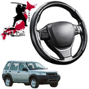 Black Samurai Segmented Steering Wheel Cover for Land Rover Freelander 1996 - 2006 (Series 1)-1