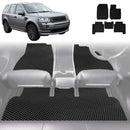 6D Diamond Car Floor Mats for Land Rover Freelander 2007 - 2014 (Series 2) - Custom-Fit Carpet Liner-1