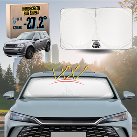 Front Windscreen Sun Shade for Land Rover Freelander 2007 - 2014 (Series 2) - XL 160 x 100 cm