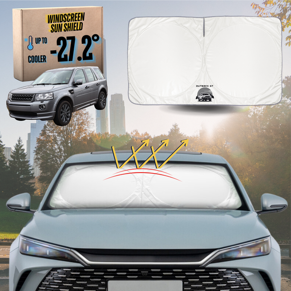 Front Windscreen Sun Shade for Land Rover Freelander 2007 - 2014 (Series 2) - XL 160 x 100 cm