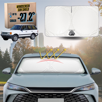 Front Windscreen Sun Shade for Land Rover Range Rover 1994 - 2002 (P38A) - Standard 150 x 85 cm