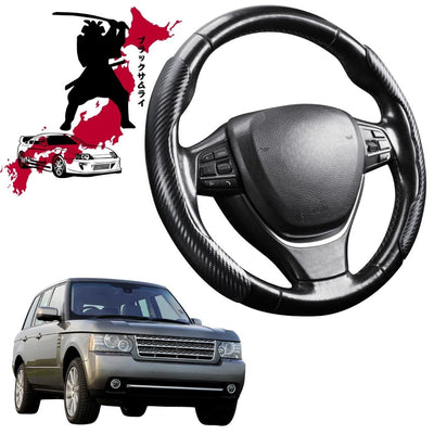 Black Samurai Segmented Steering Wheel Cover for Land Rover Range Rover 2002 - 2012