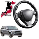 Black Samurai Segmented Steering Wheel Cover for Land Rover Range Rover 2012 - 2020-1