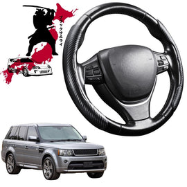 Black Samurai Segmented Steering Wheel Cover for Land Rover Range Rover 2012 - 2020