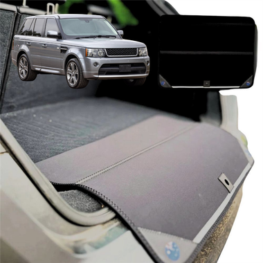 Rear Cargo Boot Bumper Protector for Land Rover Range Rover 2012 - 2020 - Standard (72 x 55) - Black