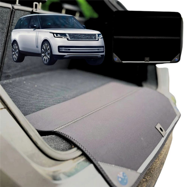 Rear Cargo Boot Bumper Protector for Land Rover Range Rover 2022 - Current - XL (98 x 55) - Black