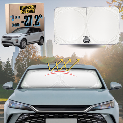 Front Windscreen Sun Shade for Land Rover Range Rover Evoque 2010 - 2018 L538, L551 - Standard 150 x 85 cm