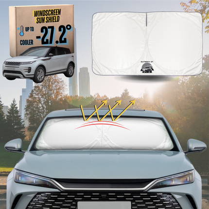 Front Windscreen Sun Shade for Land Rover Range Rover Evoque 2010 - 2018 L538, L551 - Standard 150 x 85 cm