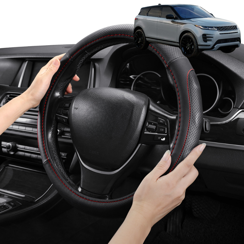 Steering Wheel Cover Pro Extra Layer for Land Rover Range Rover Evoque 2018 - Current L551 - Breathable & Anti-Slip