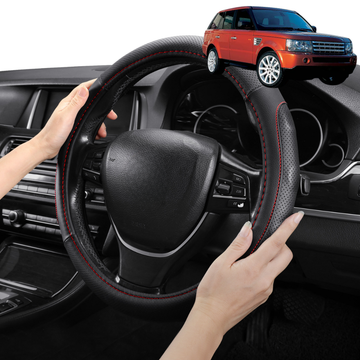 Steering Wheel Cover Pro Extra Layer for Land Rover Range Rover Sport 2005-2013 L320 - Breathable & Anti-Slip - Circle 38 cm