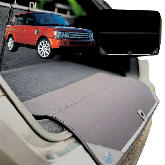 Rear Cargo Boot Bumper Protector for Land Rover Range Rover Sport 2005 - 2013 L320 - XL (98 x 55) - Black