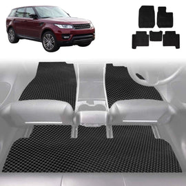 6D Diamond Car Floor Mats for Land Rover Range Rover Sport 2014 - Current L494 - Custom-Fit Carpet Liner