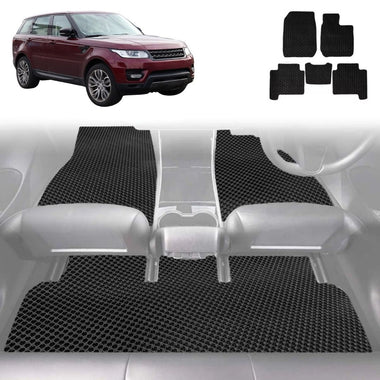 6D Diamond Car Floor Mats for Land Rover Range Rover Sport 2014 - Current L494 - Custom-Fit Carpet Liner