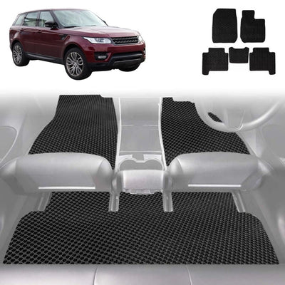 6D Diamond Car Floor Mats for Land Rover Range Rover Sport 2014 - Current L494 - Custom-Fit Carpet Liner