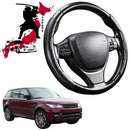 Black Samurai Segmented Steering Wheel Cover for Land Rover Range Rover Sport 2014 - 2021 L494-1