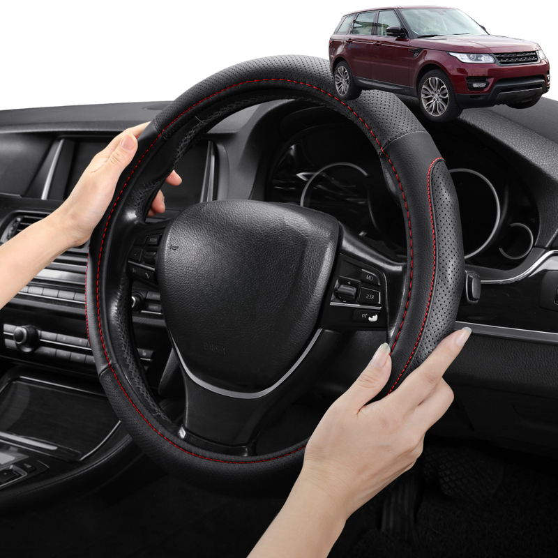 Steering Wheel Cover Pro Extra Layer for Land Rover Range Rover Sport 2014 - Current L494 - Breathable & Anti-Slip