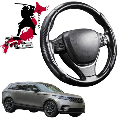 Black Samurai Segmented Steering Wheel Cover for Land Rover Range Rover Velar 2017 - Current (L560)