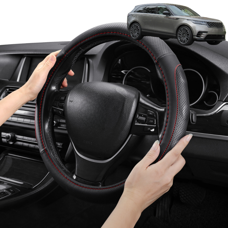 Steering Wheel Cover Pro Extra Layer for Land Rover Range Rover Velar 2017 - Current (L560) - Breathable & Anti-Slip