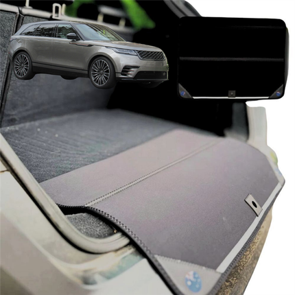 Rear Cargo Boot Bumper Protector for Land Rover Range Rover Velar 2017 - Current (L560) - XL (98 x 55) - Black
