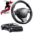 Black Samurai Segmented Steering Wheel Cover for Audi R8 2006 - 2015-1
