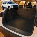6D Diamond Car Boot Cargo Mat for LDV D90 2017 - 2024 - Heavy Duty Carpet Liner - All-Weather Resistance - Easy to use - Odorless Material - Black & Grey-15