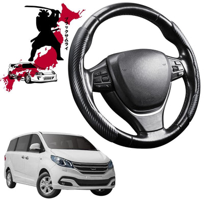 Black Samurai Segmented Steering Wheel Cover for LDV G10 People Mover 2015 - Current (7 seater)