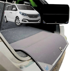 Rear Cargo Boot Bumper Protector for LDV G10 People Mover 2015 - Current (7 seater) - Standard (72 x 55) - Black