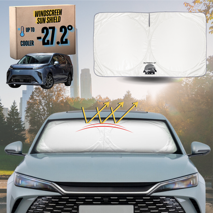 Front Windscreen Sun Shade for LDV Mifa 9 2021 - Current (7 Seater) - XL 160 x 100 cm