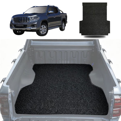 Honeycomb UTE Tub Mat Tray Liner for LDV T60 Max 2017 - Current T60 Pro - Black & Grey