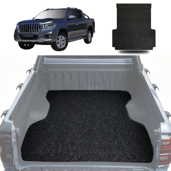Honeycomb UTE Tub Mat Tray Liner for LDV T60 Max 2017 - Current T60 Pro - Black & Grey