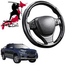 Black Samurai Segmented Steering Wheel Cover for LDV T60 Max 2017 - Current T60 Pro-1