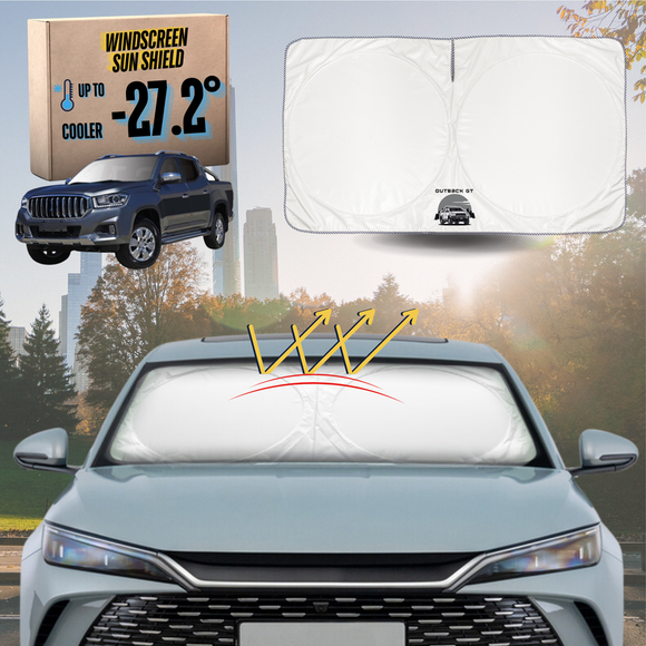 Front Windscreen Sun Shade for LDV T60 Max 2017 - Current T60 Pro - Standard 150 x 85 cm
