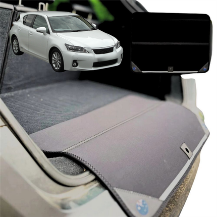 Rear Cargo Boot Bumper Protector for Lexus CT 2010 - Current 10R - Standard (72 x 55) - Black
