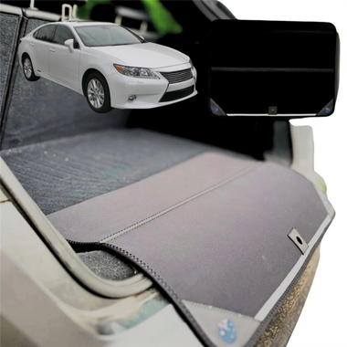 Rear Cargo Boot Bumper Protector for Lexus ES 2012 - 2018 60R - Standard (72 x 55) - Black