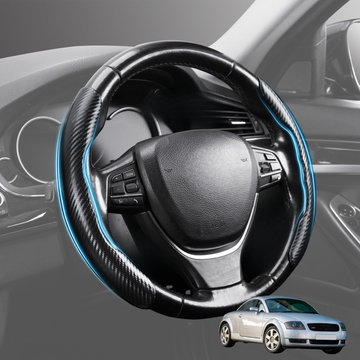 Segmented Steering Wheel Cover for Audi TT TTS TTRS 1998 - 2006 (MK1) - Universal Size