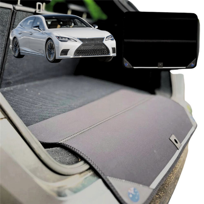 Rear Cargo Boot Bumper Protector for Lexus LS 2018 - Current (XF50) - Standard (72 x 55) - Black