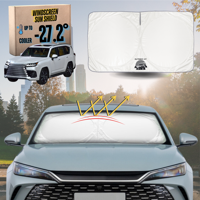 Front Windscreen Sun Shade for Lexus LX 2021 - Current (J300) - Standard 150 x 85 cm