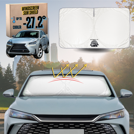 Front Windscreen Sun Shade for Lexus NX 2014 - 2021 (10R, 15R) - Standard 150 x 85 cm
