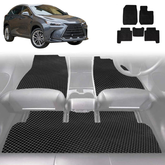 6D Diamond Car Floor Mats for Lexus NX 2022 - Current - Custom-Fit Carpet Liner